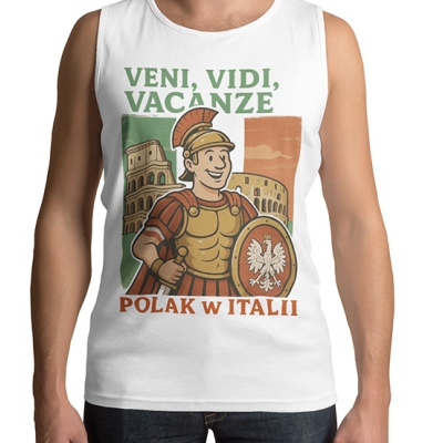 TANK TOP WAKACYJNY Polak w Italii